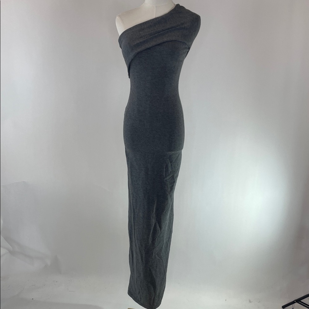 Ronny Kobo Bree Knit Gray Dress, S
